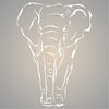 African Elephant Stencil