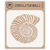 Fossil Shell Stencil