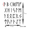Runes Stencil