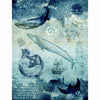 Sea Life Theme Mulberry Rice Paper