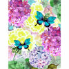 Aqua Butterfly Mulberry Rice Paper