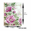 Vintage Flower Theme Mulberry Rice Paper