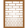 Brick Pattern Layering Stencil